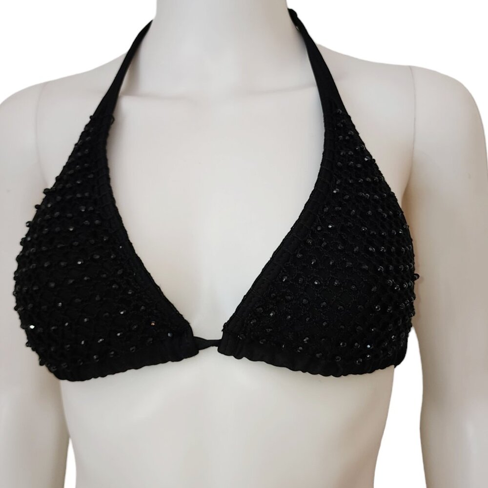 Joia Beaded Bikini Top